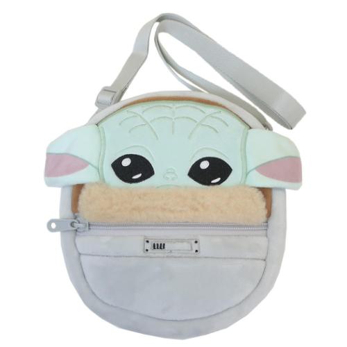スターウォーズ ミニショルダーバッグ ぬいぐるみポシェット マンダロリアン グローグー STAR WARS キャラクター グッズ