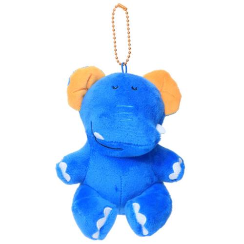 たべっ子どうぶつ THE MOVIE マスコット ぬいぐるみボールチェーン ぞうくん ギンビス キャラクター グッズ
