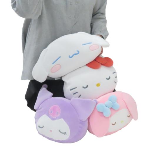 マイメロディ クッション もっちりフェイスミニクッション サンリオ キャラクター グッズ