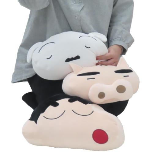 クレヨンしんちゃん クッション もっちりフェイスミニクッション しんのすけ アニメキャラクター グッズ