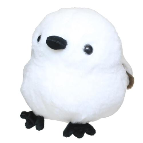 ぬいぐるみ シマエナガぬいぐるみM みるく アニマル かわいい グッズ