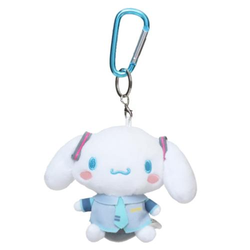 初音ミクxシナモロール マスコット カラビナ付きマスコット シナモロール サンリオ キャラクター グッズ