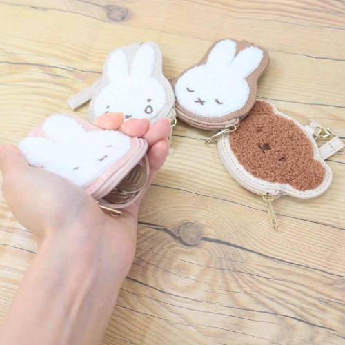 ミッフィー ミニポーチ おかおサガラミニポーチ BE ディックブルーナ 絵本キャラクター グッズ メール便可