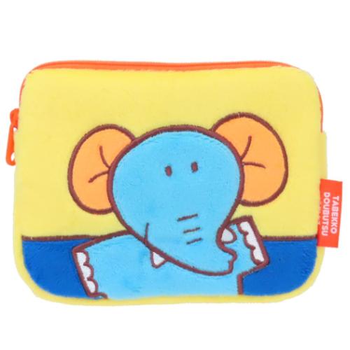 たべっ子どうぶつ ミニポーチ ミニティッシュポーチ2 ぞう ギンビス キャラクター グッズ メール便可
