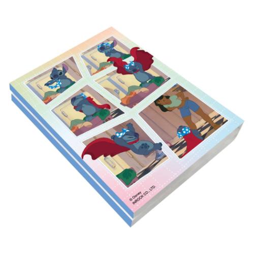 リロ＆スティッチ メモ帳 パタパタメモ アニメFフレーム ディズニー キャラクター グッズ メール便可