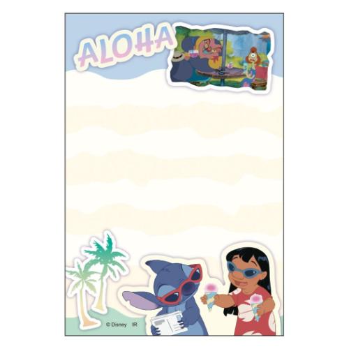リロ＆スティッチ メモ帳 パタパタメモ アニメFフレーム ディズニー キャラクター グッズ メール便可