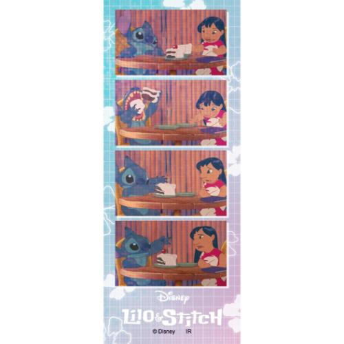 リロ＆スティッチ ダイカットシール ホログラムステッカーセット 7枚セット アニメFフレーム ディズニー メール便可