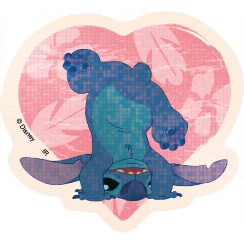 リロ＆スティッチ ダイカットシール ホログラムステッカーセット 7枚セット アニメFフレーム ディズニー メール便可