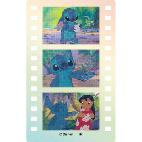 リロ＆スティッチ ダイカットシール ホログラムステッカーセット 7枚セット アニメFフレーム ディズニー メール便可