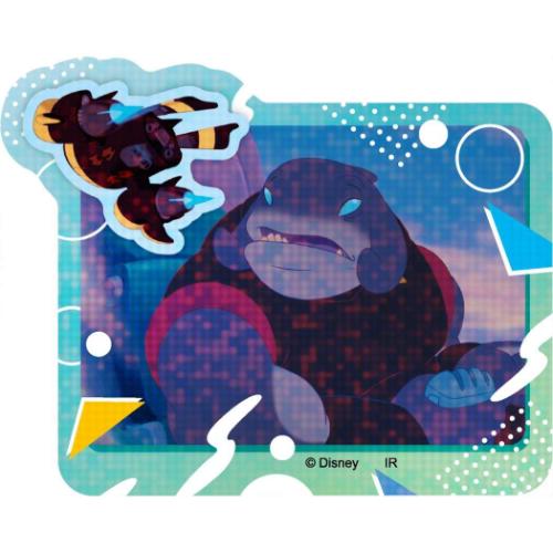 リロ＆スティッチ ダイカットシール ホログラムステッカーセット 7枚セット アニメFフレーム ディズニー メール便可