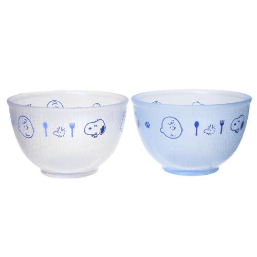 スヌーピー 中鉢 そうめん クリアボウルS ヤムヤム そうめん クリアシリーズ ピーナッツ キャラクター グッズ