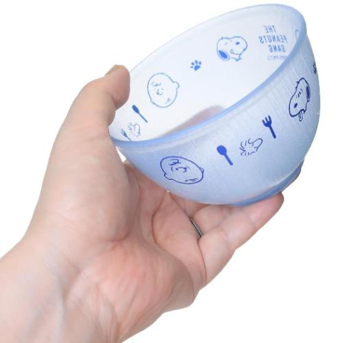 スヌーピー 中鉢 そうめん クリアボウルS ヤムヤム そうめん クリアシリーズ ピーナッツ キャラクター グッズ