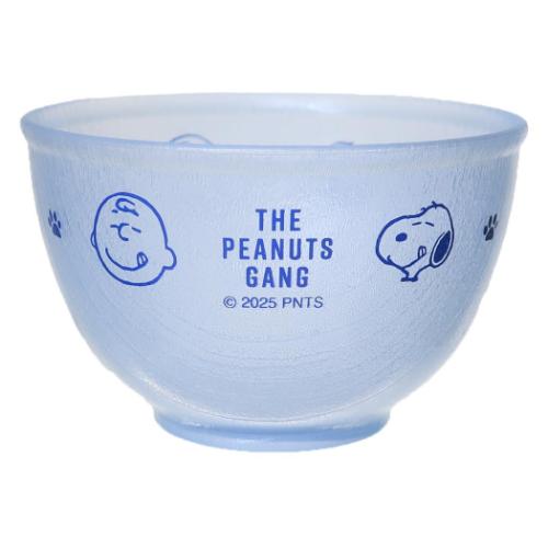 スヌーピー 中鉢 そうめん クリアボウルS ヤムヤム そうめん クリアシリーズ ピーナッツ キャラクター グッズ