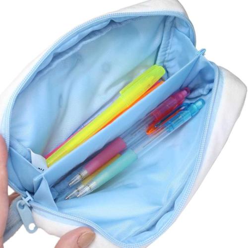 シナモロール ペンケース かおかおペンポーチ シナモロールとミルク サンリオ キャラクター グッズ