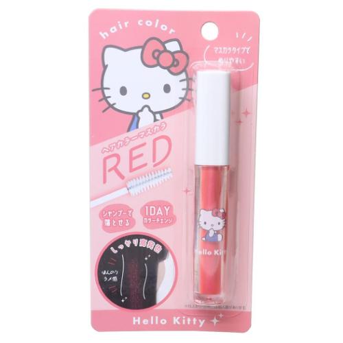 ハローキティ ヘアカラー用品 ヘアカラーマスカラ サンリオ キャラクター グッズ メール便可