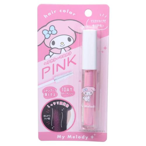 マイメロディ ヘアカラー用品 ヘアカラーマスカラ サンリオ キャラクター グッズ メール便可