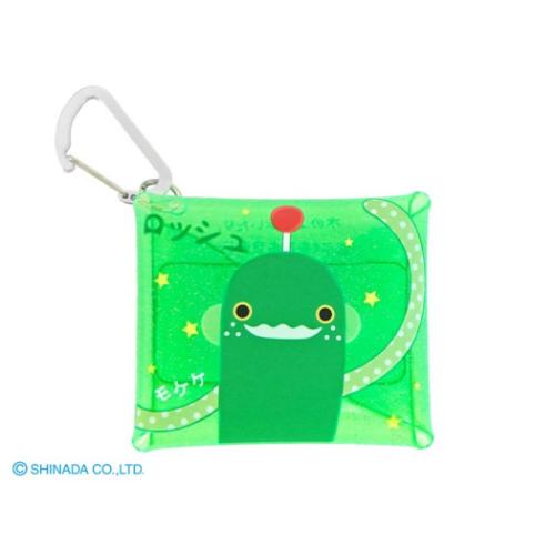 モケケ ミニポーチ クリアマルチケース SSサイズ ロッシュ キャラクター グッズ メール便可