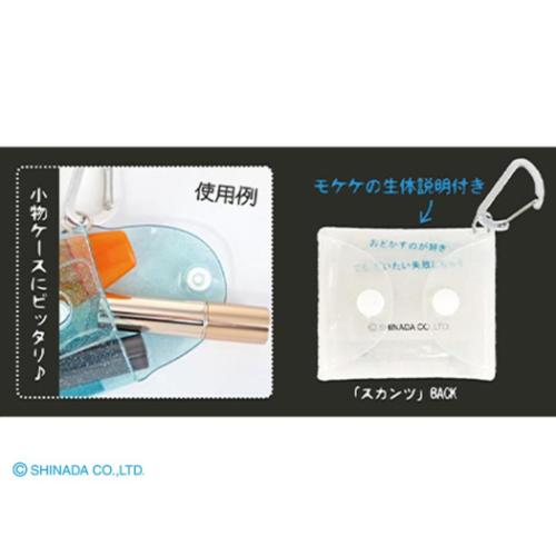 モケケ ミニポーチ クリアマルチケース SSサイズ ロッシュ キャラクター グッズ メール便可