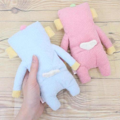 フモフモさん プラッシュドール ぬいぐるみ Mサイズ モロボ ブルー キャラクター グッズ