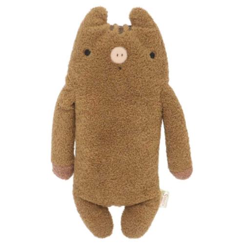 フモフモさん プラッシュドール ぬいぐるみ Mサイズ いのの 茶 キャラクター グッズ