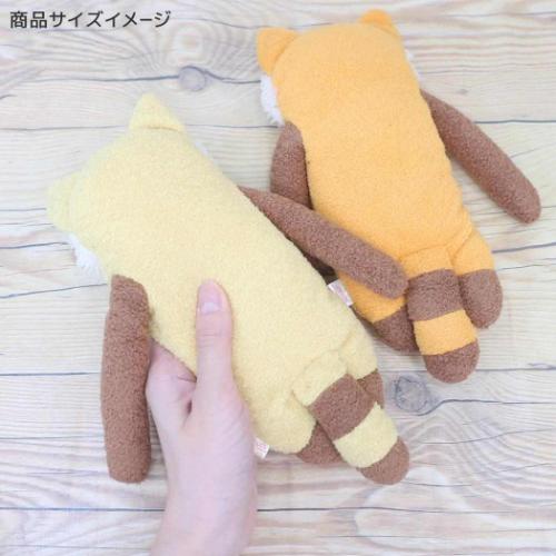 フモフモさん プラッシュドール ぬいぐるみ Mサイズ レンレン イエロー キャラクター グッズ