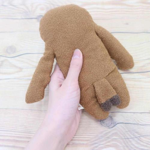 フモフモさん プラッシュドール ぬいぐるみ Mサイズ ちこり キャラクター グッズ