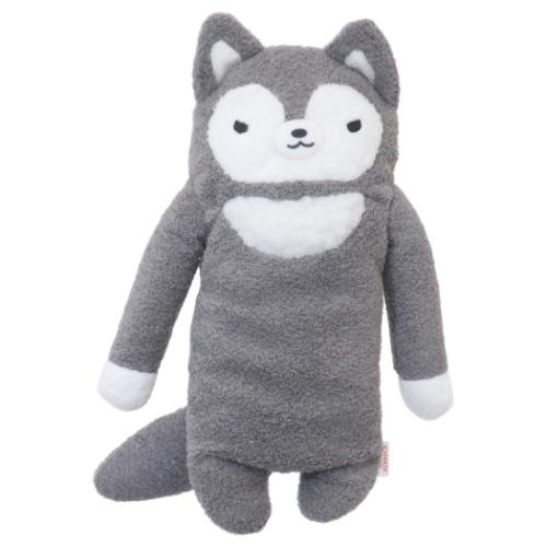 フモフモさん プラッシュドール ぬいぐるみ Mサイズ ルフ ダークグレー キャラクター グッズ