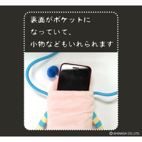 モケケ スマホポシェット スマホポーチ ガブ キャラクター グッズ