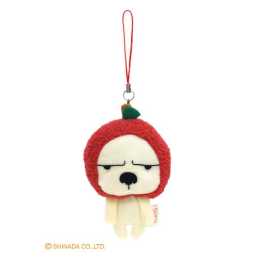 なぎお マスコットキーホルダー ちびマスコット りんご キャラクター グッズ