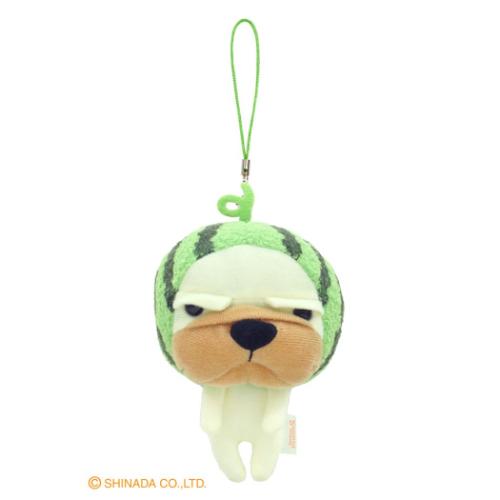 なぎお マスコットキーホルダー ストラップ すいか キャラクター グッズ