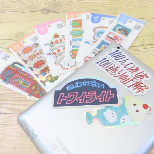 WANPAKU HOUSE ステッカー CREATORS CIRCUS クリエイターズサーカス wanpaku sushi デコシール グッズ メール便可