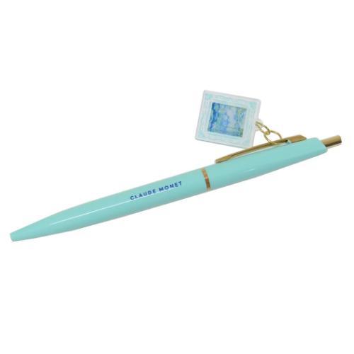 DAILY MUSEUM ボールペン チャーム付ボールペン 睡蓮 モネ 名画 グッズ メール便可
