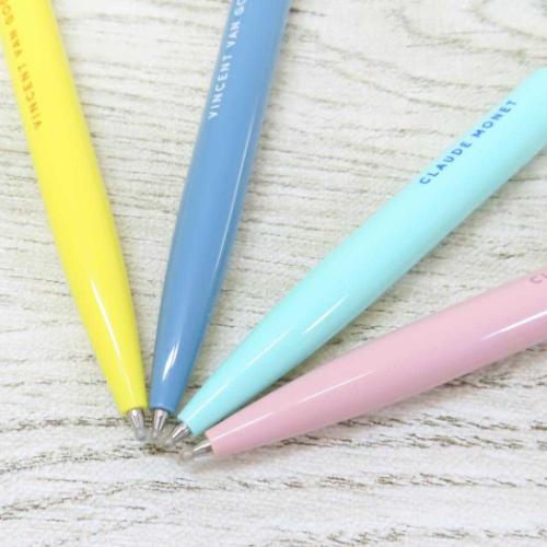 DAILY MUSEUM ボールペン チャーム付ボールペン 睡蓮 モネ 名画 グッズ メール便可