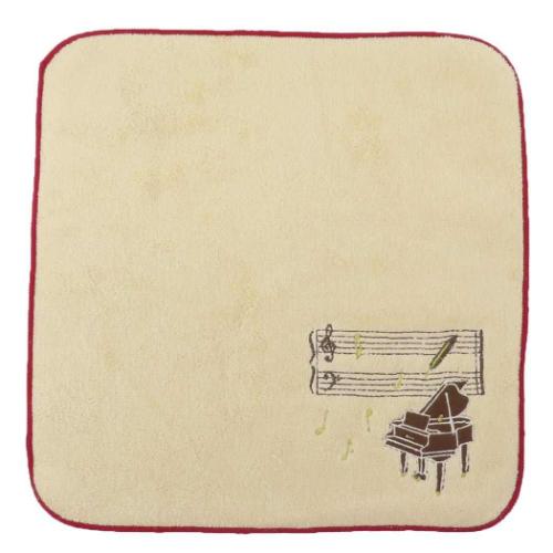 STUDY HOLIC ミニタオル タオルハンカチ 音楽学 学び 学問 グッズ メール便可