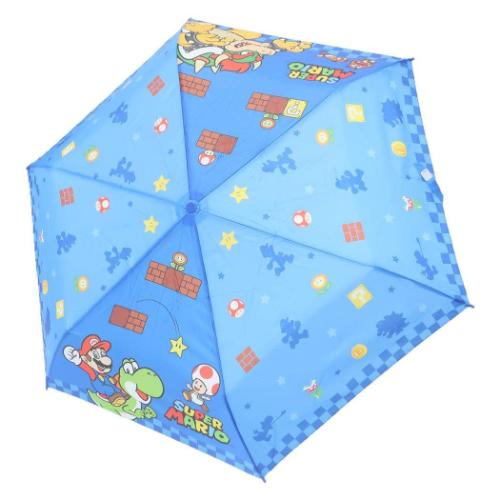 スーパーマリオ 折りたたみ傘 折畳傘 シルエット キャラクター グッズ