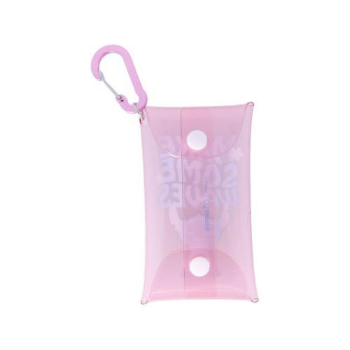 リロ＆スティッチ マルチケース クリアポーチミニ ピンク ディズニー キャラクター グッズ メール便可