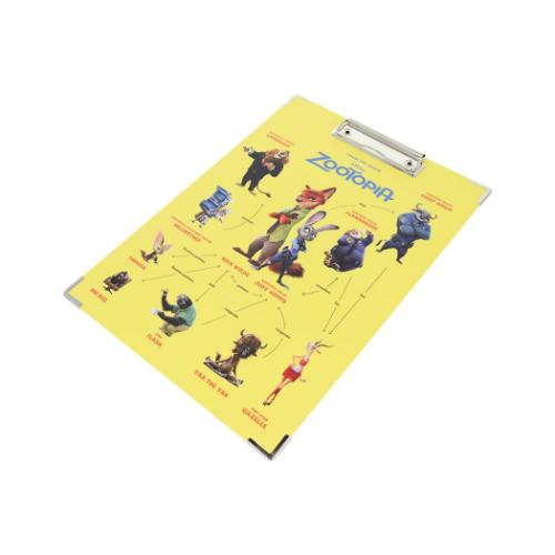 ズートピア バインダー クリップボードA4 DC相関図 ディズニー キャラクター グッズ