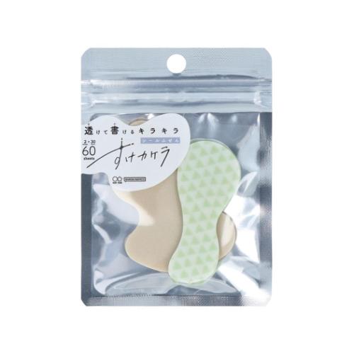 付箋 シールふせん すけカケラ 三角 デコレーション グッズ メール便可