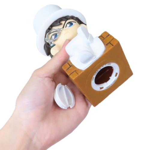 名探偵コナン 貯金箱 ソフビタイムシリーズ コインバンク 怪盗キッド 少年サンデー アニメキャラクター グッズ