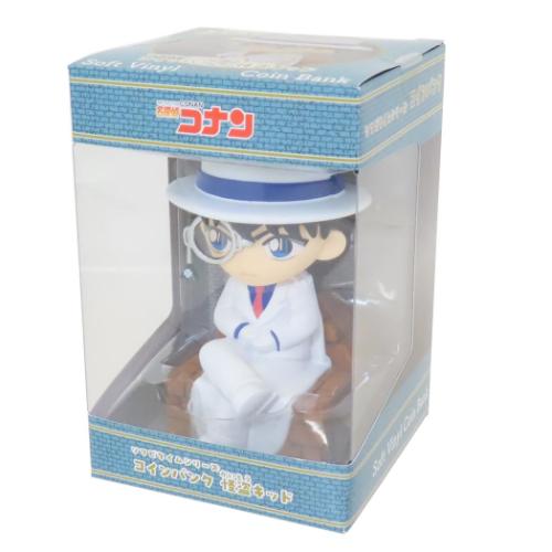 名探偵コナン 貯金箱 ソフビタイムシリーズ コインバンク 怪盗キッド 少年サンデー アニメキャラクター グッズ