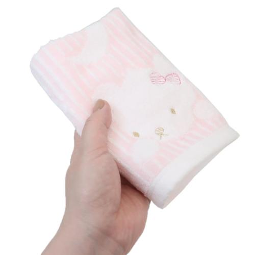 スクールベア ハンドタオル シャーリングウォッシュタオル PINK アニマル かわいい グッズ メール便可