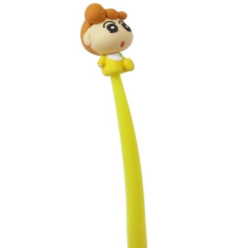 クレヨンしんちゃん ボールペン ゆらゆらマスコットゲルペン ひまわり アニメキャラクター グッズ メール便可