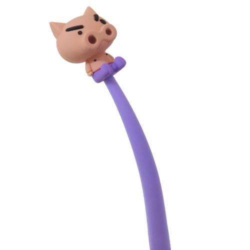 クレヨンしんちゃん ボールペン ゆらゆらマスコットゲルペン ぶりぶりざえもん アニメキャラクター グッズ メール便可