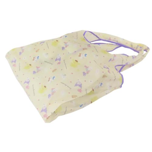 サンリオキャラクターズ ショッピングバッグ ポケット付きエコバッグ アイボリー サンリオ キャラクター グッズ メール便可