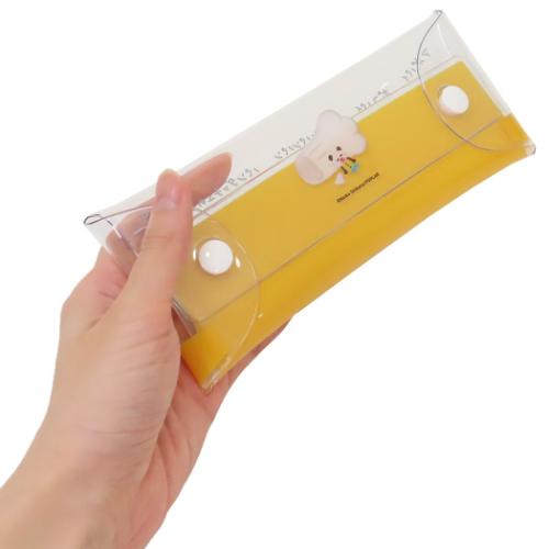 パンダのおさじ ペンポーチ クリアペンケース パンダのおさじとフライパンダ 絵本キャラクター グッズ メール便可