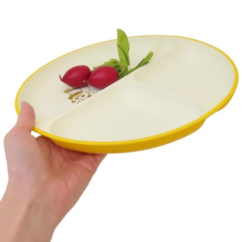 パンダのおさじ 中皿 抗菌ランチプレート パンダのおさじとフライパンダ 絵本キャラクター グッズ