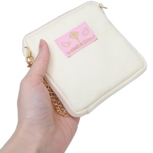 カードキャプターさくら コスメポーチ スクエアポーチ さくらカード アニメキャラクター グッズ メール便可