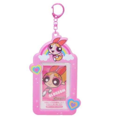 パワーパフガールズ キーリング フォトフレームキーホルダー ブロッサム キャラクター グッズ メール便可