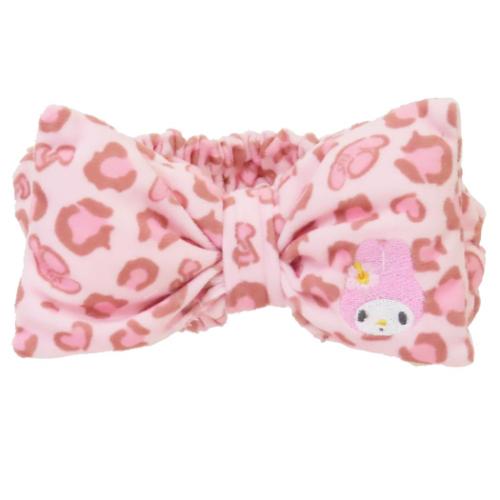 マイメロディ ヘアアクセ ヒョウ柄ヘアバンド Y2K サンリオ キャラクター グッズ