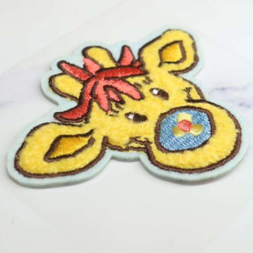 スージーズー ワッペン モコモコ刺繍ステッカー パッチズ Suzys Zoo 絵本キャラクター グッズ メール便可